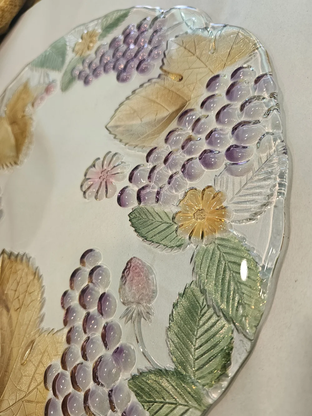 Mikasa Savoir Vivre Cornucopia Cake Plate - Picture 2 of 5